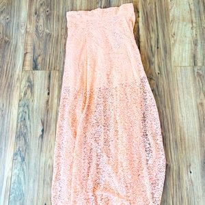 Pretty in Pink! Maxi Skirt
